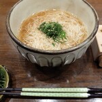 割烹 だいだい - 冷やし梅そうめん