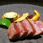 神楽坂 鉄板焼 向日葵 - サーロイン