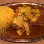 ナイルレストラン - 定番カレー「ムルギーランチ」¥1,500-