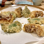 かゆう美酒美食 - 甘鯛の松笠揚げがシャックリ最高⤴︎