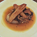 ガンヴィーノ - 大根とポルチーニ