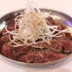Japanese pepper skirt steak