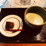 森八 ひがし三番丁店 - お抹茶・上生菓子セット　800円