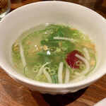 アジアン マルシェ - スープがなんだかブラッシュアップしてない？？