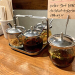 アジアン マルシェ - この辺りの味変で自分味に調整も楽しいよ♪