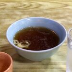 中華料理 しまむら - 単品ラーメンスープ（それだけでいいの？と言われたww）