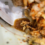 自家製麺 まさき - 【2021.6.30】丼下のタレ。