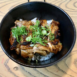 Yakitori Miki - 鶏もも肉一枚焼き丼[ミニそうめん付](¥500)
                        