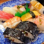 あずま寿司 - 令和3年6月 ランチタイム
すし定食 910円