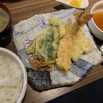 ダイアの55 - 天ぷら定食1,000円