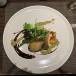 キャトルラパン - 鯛と鮑