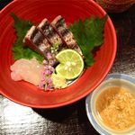 車力門 ちゃわんぶ - 海老味噌でいただく