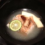 車力門 ちゃわんぶ - 赤むつと松茸のお椀