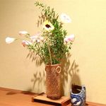 車力門 ちゃわんぶ - 個室に活けられたお花