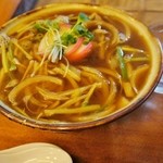 そば処 薬師 - 「カレー南蛮そば（温）」\950です(10/19UP)