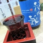 季節料理 藤原 - 花乃蔵　特別純米　月下美人酵母