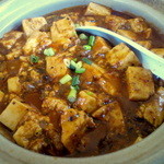 「麻婆豆腐ランチ」の麻婆豆腐