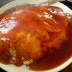 中国料理の鉄人 - 「ラーメンセット」の天津飯