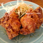 中国料理の鉄人 - 「ラーメンセット」に付く唐揚げ