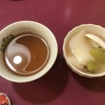 中国料理 三鶴 - お茶と杏仁