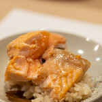 うを徳 - 2021.6 羅臼時鮭炭火焼きミニ丼