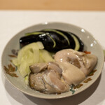 うを徳 - 2021.6 徳島岩牡蠣 加賀太きゅうり 蔵王サファイアなす