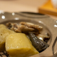 うを徳 - 2021.6 下田煮鮑（黒鮑）と愛媛絹かわなす