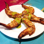 ガラムマサラ - パクチー手羽先