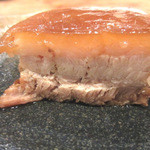 てぃーあんだ - ラフテー断面