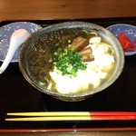 Sakura Shokudou - ゆし豆腐そば大600円　小500円　　ゆし豆腐とアーサの絶妙なバランス是非ご賞味下さい。