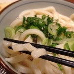 楽釜製麺所 - 麺断面