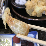 ふじや - にんにくの天ぷら！