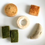 Poche du Reve - ピスタチオサブレ、本和香くるみサブレ、和三盆リングサブレ、テベール（濃茶）、アールグレイキッフェルン