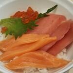 Hamazushi - はまっ子セットの海鮮丼