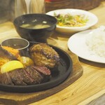 STEAK&HAMBURG ひげ 6条店 - 