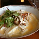 クリームスープ うどん