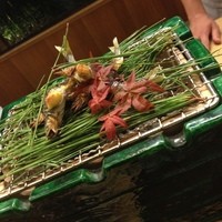 赤坂 菊乃井 - 子持ち鮎！
                1人二匹と、贅沢〜