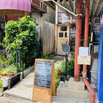 ゴムカフェ - こそっと入り口☆