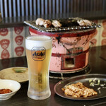 名古屋名物 とんちゃん屋 とん助くん - とんちゃんとビール