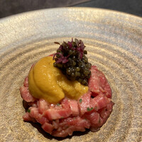 西麻布 焼肉 X - 松阪牛のユッケ