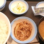 Matsuya - 定番朝定食（変更前）