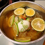 冷麺館 - 期間限定カボス冷麺