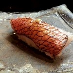 日本橋橘町　都寿司 - 金目鯛