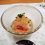 シュマンドール - 毛ガニのコクテール、パプリカのフォンダン添え