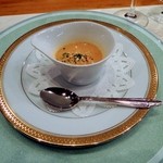 シュマンドール - 車海老の味噌を使ったミニスープ