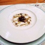 シュマンドール - 活鮑の薄切り、エストラゴン風味