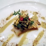 シュマンドール - 活鮑の薄切り、エストラゴン風味