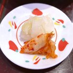 さくら本店 - (ﾗﾝﾁ)さくら定食 漬物　2021.6.29