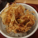 なか卯 - かき揚げ丼