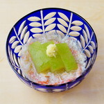 Soba Kaiseki Tachi Aigawa Yoshidaya - 冬瓜の冷やし鉢